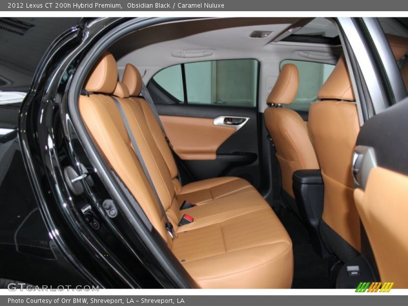 Obsidian Black / Caramel Nuluxe 2012 Lexus CT 200h Hybrid Premium