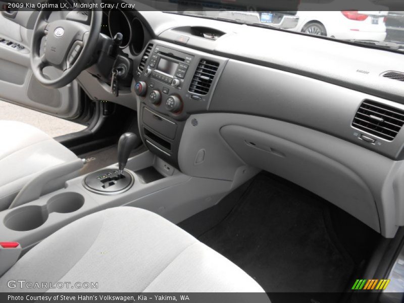 Midnight Gray / Gray 2009 Kia Optima LX
