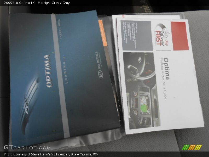 Midnight Gray / Gray 2009 Kia Optima LX