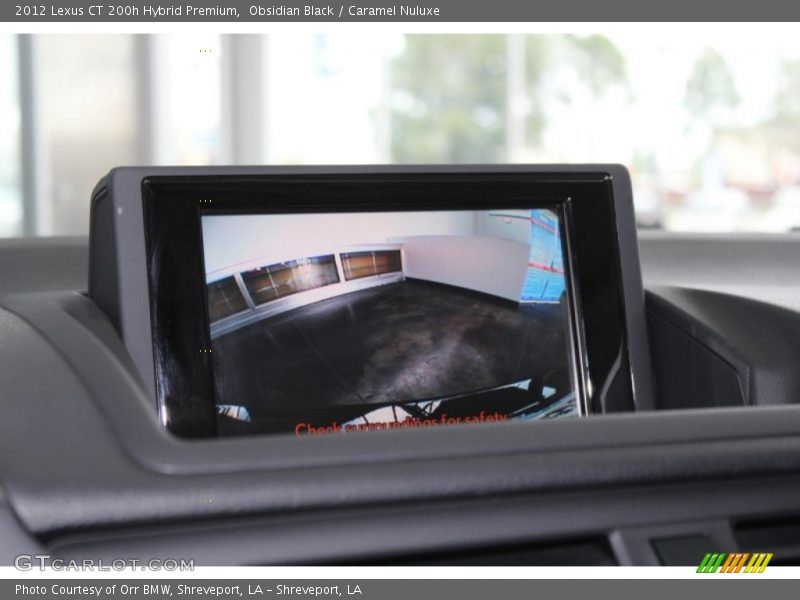 Obsidian Black / Caramel Nuluxe 2012 Lexus CT 200h Hybrid Premium