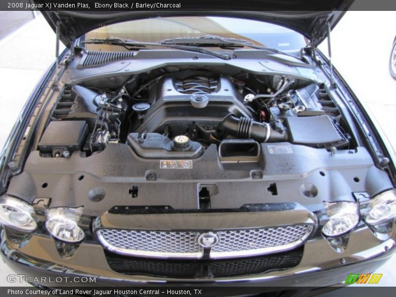 Ebony Black / Barley/Charcoal 2008 Jaguar XJ Vanden Plas
