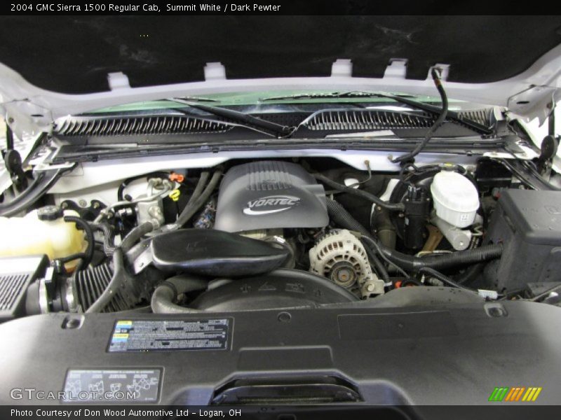  2004 Sierra 1500 Regular Cab Engine - 4.8 Liter OHV 16-Valve Vortec V8