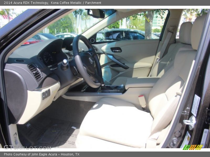 Kona Coffee Metallic / Parchment 2014 Acura RDX Technology