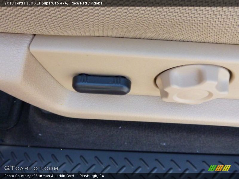 Race Red / Adobe 2013 Ford F150 XLT SuperCab 4x4