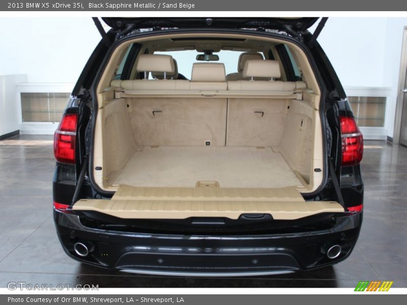 Black Sapphire Metallic / Sand Beige 2013 BMW X5 xDrive 35i