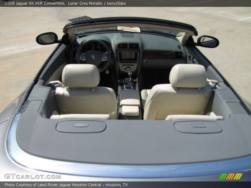 Lunar Grey Metallic / Ivory/Slate 2008 Jaguar XK XKR Convertible