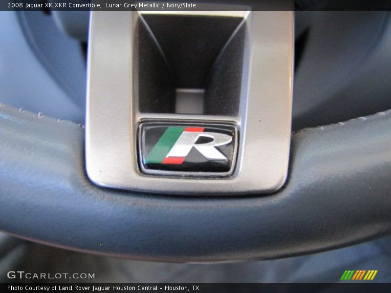 Lunar Grey Metallic / Ivory/Slate 2008 Jaguar XK XKR Convertible
