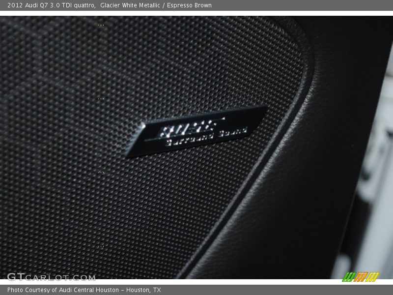Glacier White Metallic / Espresso Brown 2012 Audi Q7 3.0 TDI quattro