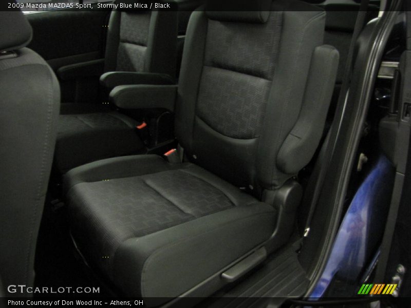 Stormy Blue Mica / Black 2009 Mazda MAZDA5 Sport
