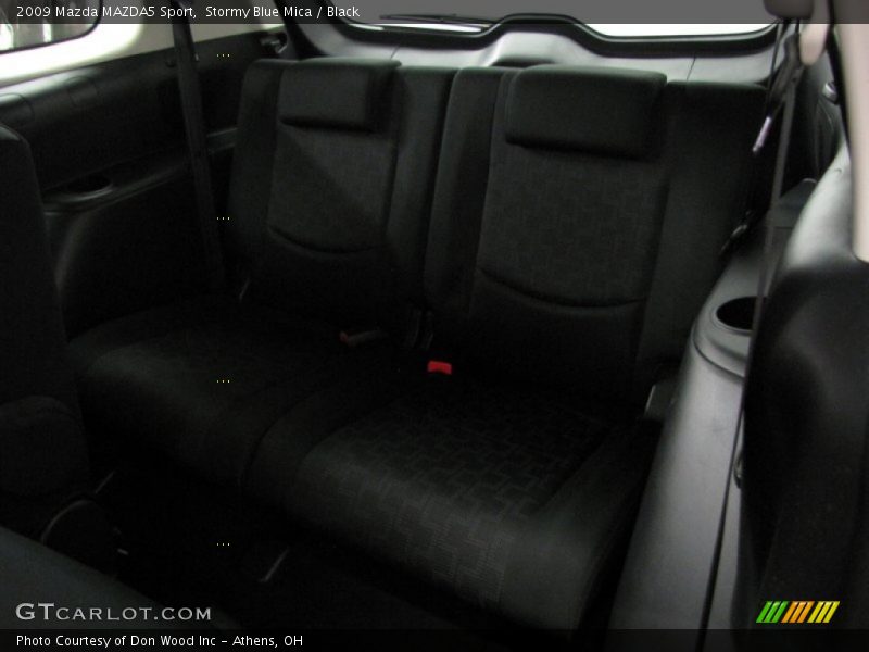 Stormy Blue Mica / Black 2009 Mazda MAZDA5 Sport