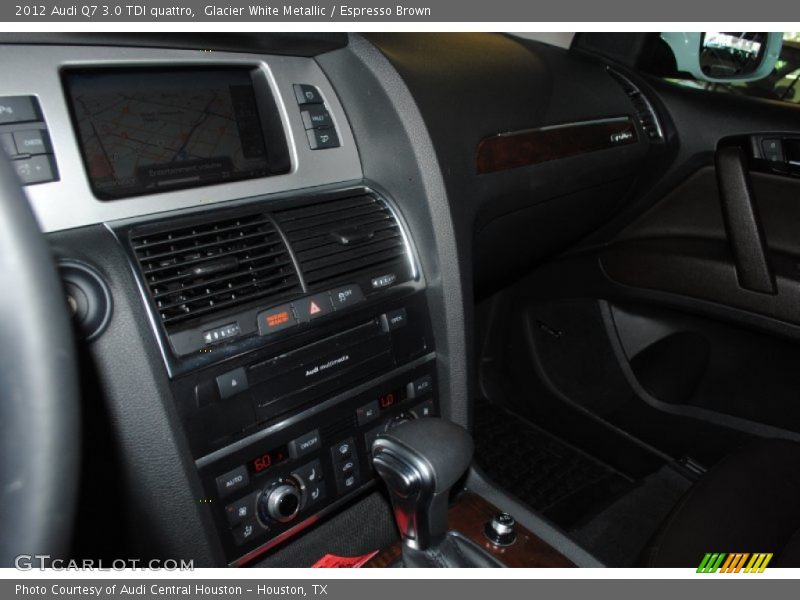 Glacier White Metallic / Espresso Brown 2012 Audi Q7 3.0 TDI quattro
