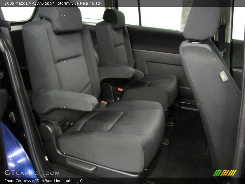 Stormy Blue Mica / Black 2009 Mazda MAZDA5 Sport