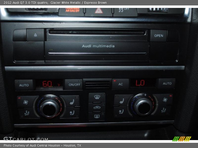 Glacier White Metallic / Espresso Brown 2012 Audi Q7 3.0 TDI quattro