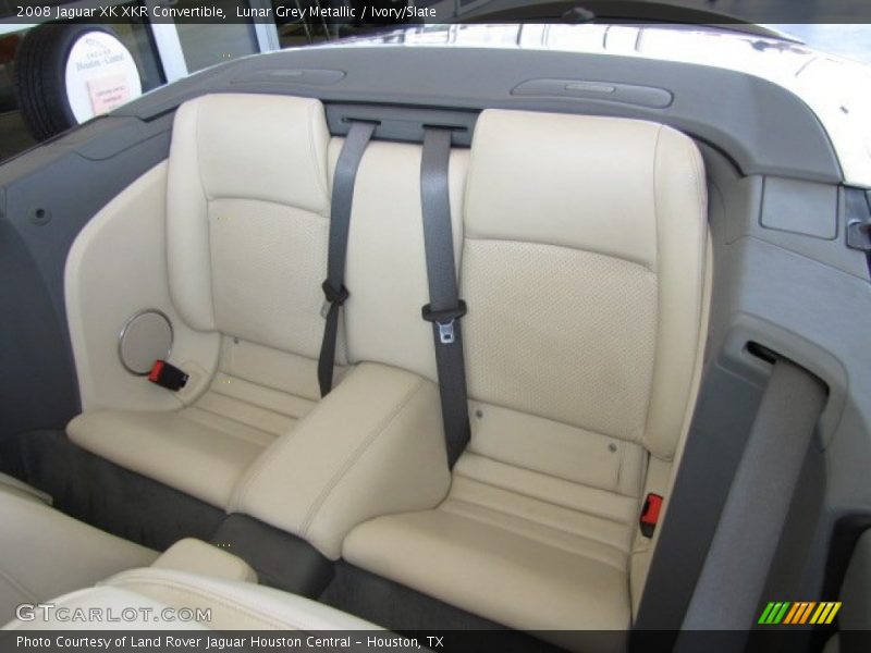 Lunar Grey Metallic / Ivory/Slate 2008 Jaguar XK XKR Convertible