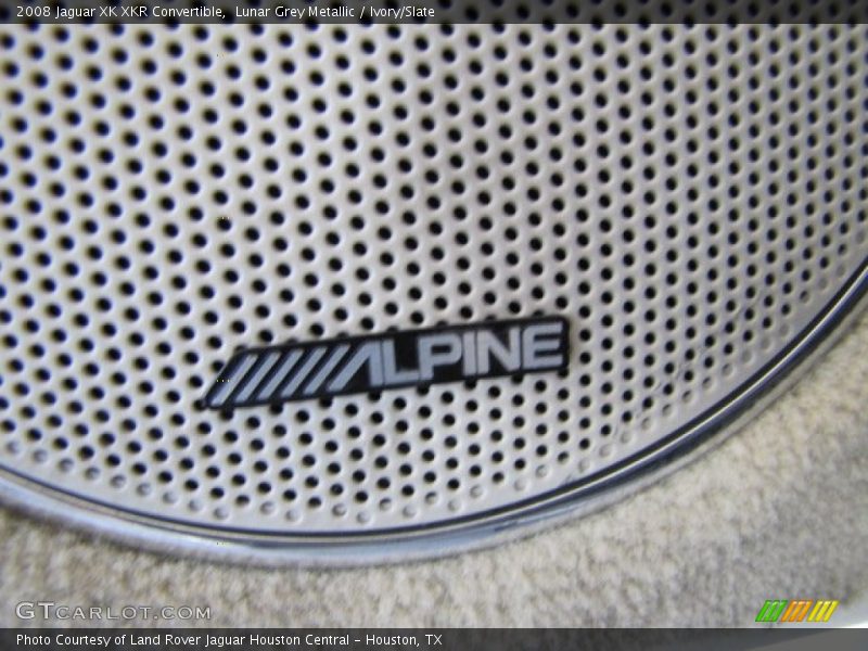 Lunar Grey Metallic / Ivory/Slate 2008 Jaguar XK XKR Convertible