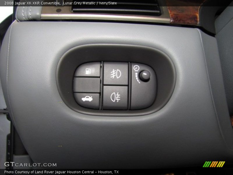 Lunar Grey Metallic / Ivory/Slate 2008 Jaguar XK XKR Convertible