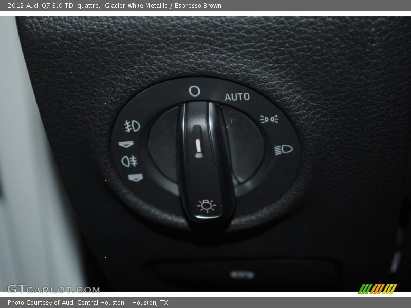 Glacier White Metallic / Espresso Brown 2012 Audi Q7 3.0 TDI quattro