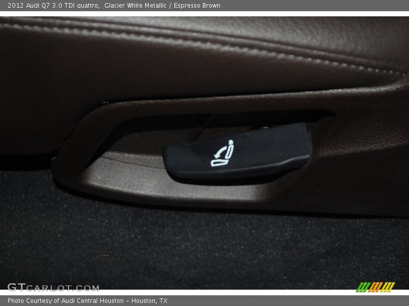 Glacier White Metallic / Espresso Brown 2012 Audi Q7 3.0 TDI quattro