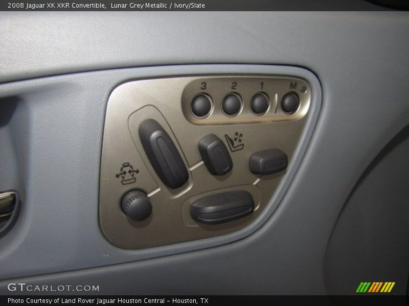 Lunar Grey Metallic / Ivory/Slate 2008 Jaguar XK XKR Convertible