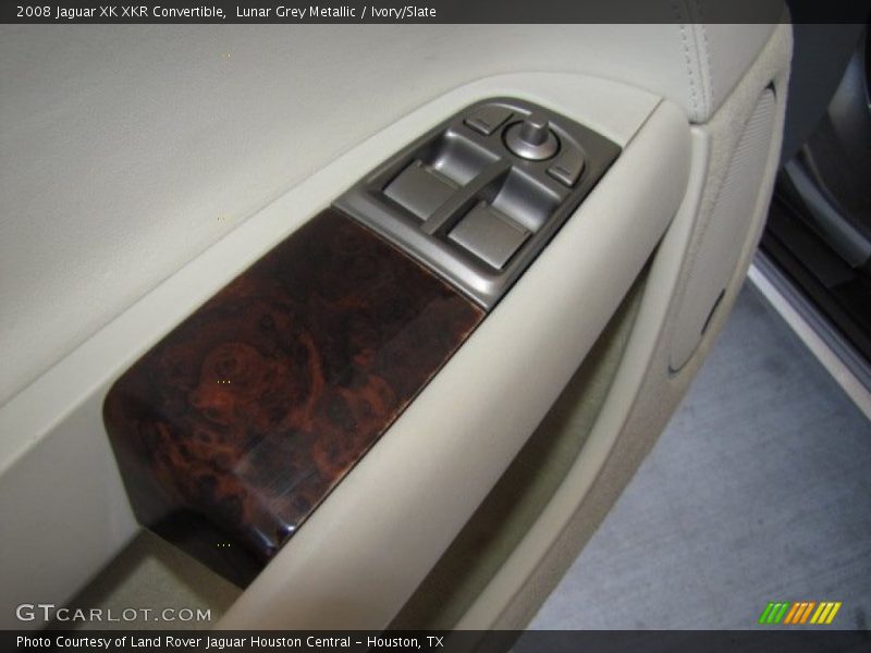 Lunar Grey Metallic / Ivory/Slate 2008 Jaguar XK XKR Convertible