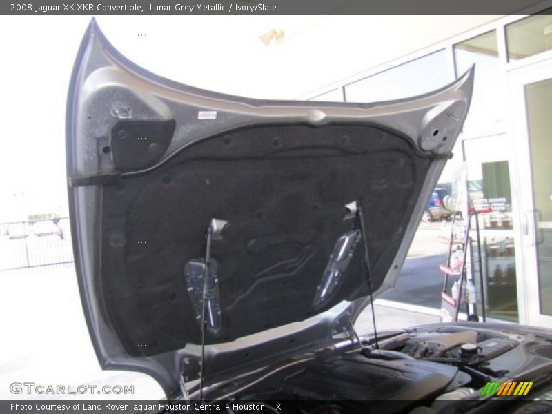Lunar Grey Metallic / Ivory/Slate 2008 Jaguar XK XKR Convertible