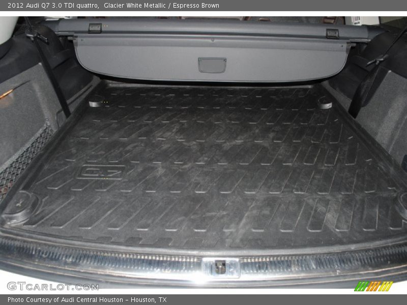 Glacier White Metallic / Espresso Brown 2012 Audi Q7 3.0 TDI quattro