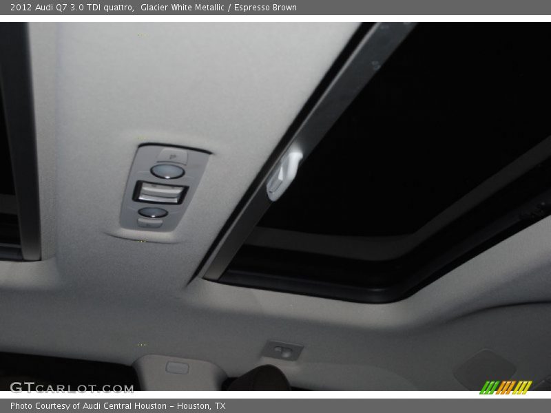 Glacier White Metallic / Espresso Brown 2012 Audi Q7 3.0 TDI quattro
