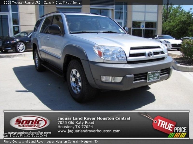Galactic Gray Mica / Stone 2003 Toyota 4Runner SR5