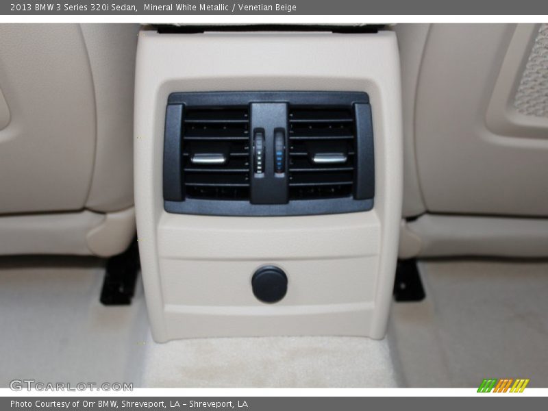 Mineral White Metallic / Venetian Beige 2013 BMW 3 Series 320i Sedan