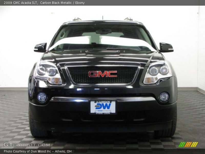 Carbon Black Metallic / Ebony 2009 GMC Acadia SLT