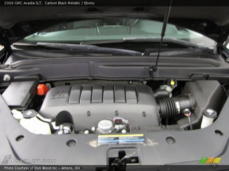 Carbon Black Metallic / Ebony 2009 GMC Acadia SLT