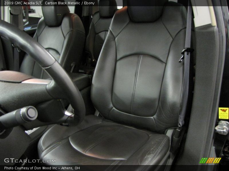 Carbon Black Metallic / Ebony 2009 GMC Acadia SLT