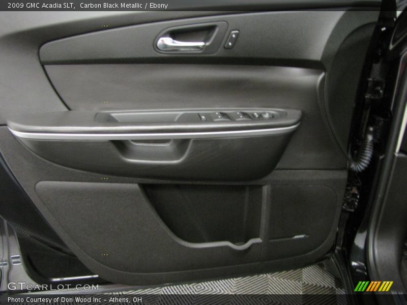 Carbon Black Metallic / Ebony 2009 GMC Acadia SLT