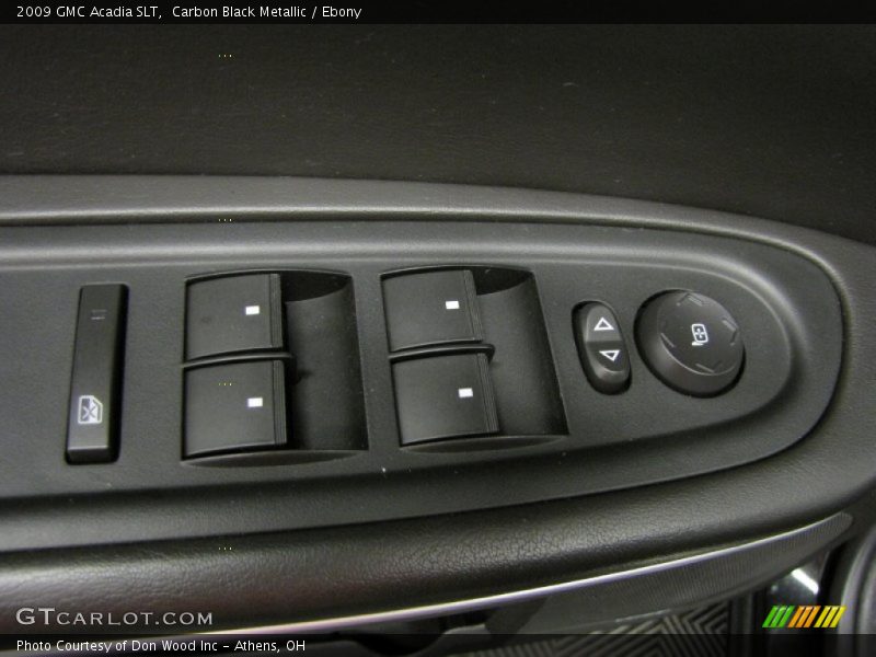 Carbon Black Metallic / Ebony 2009 GMC Acadia SLT