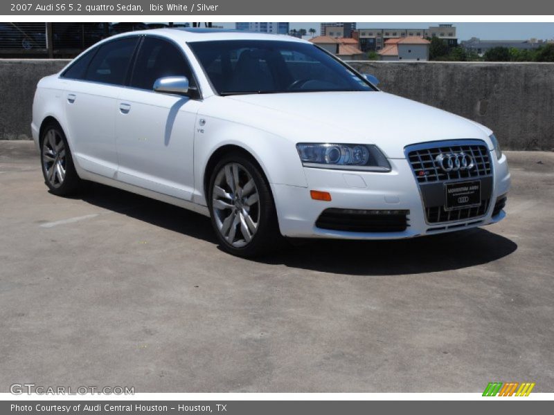 Ibis White / Silver 2007 Audi S6 5.2 quattro Sedan