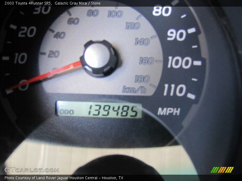 Galactic Gray Mica / Stone 2003 Toyota 4Runner SR5