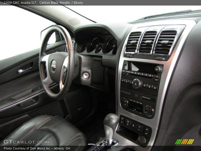Carbon Black Metallic / Ebony 2009 GMC Acadia SLT
