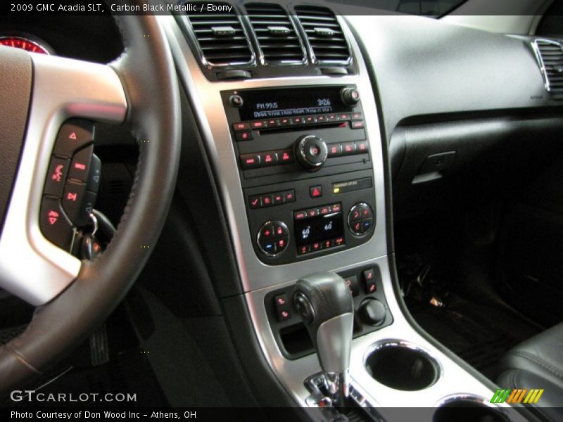 Carbon Black Metallic / Ebony 2009 GMC Acadia SLT