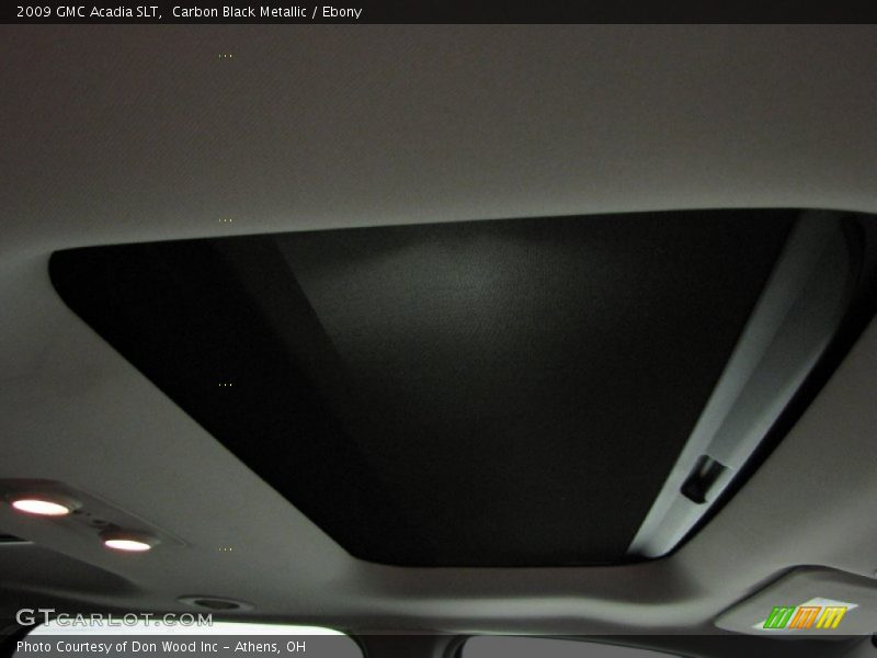 Carbon Black Metallic / Ebony 2009 GMC Acadia SLT
