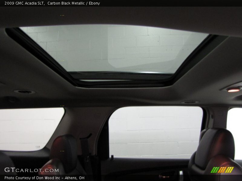 Carbon Black Metallic / Ebony 2009 GMC Acadia SLT