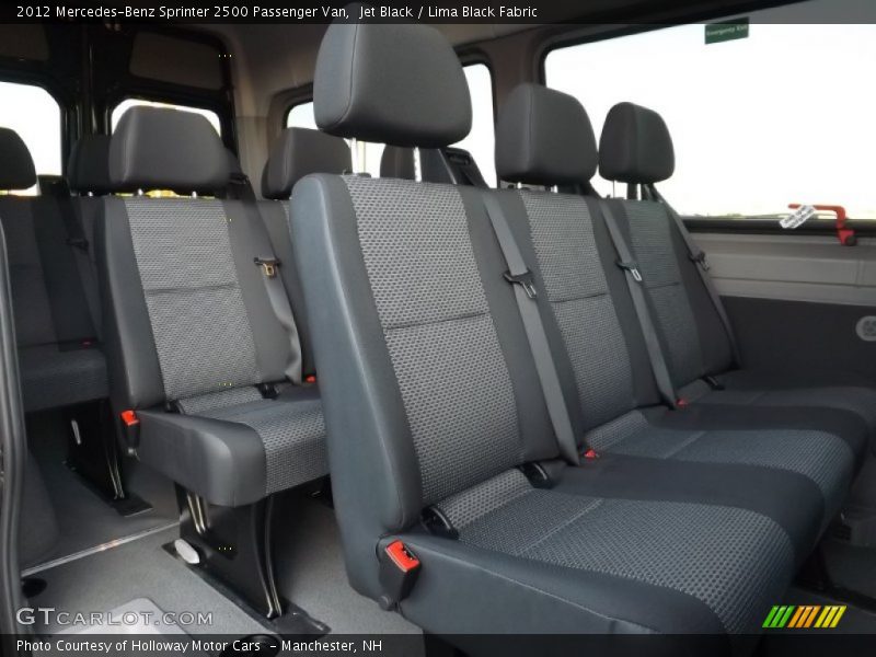 Jet Black / Lima Black Fabric 2012 Mercedes-Benz Sprinter 2500 Passenger Van