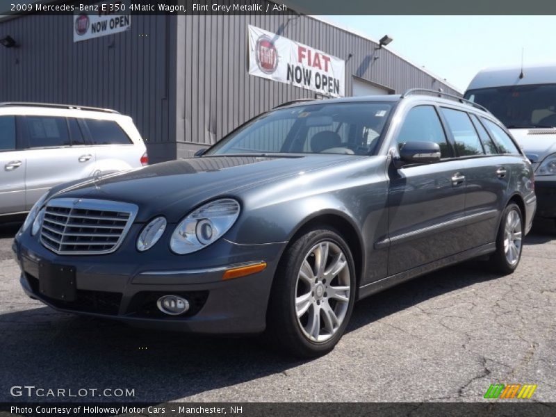 Flint Grey Metallic / Ash 2009 Mercedes-Benz E 350 4Matic Wagon