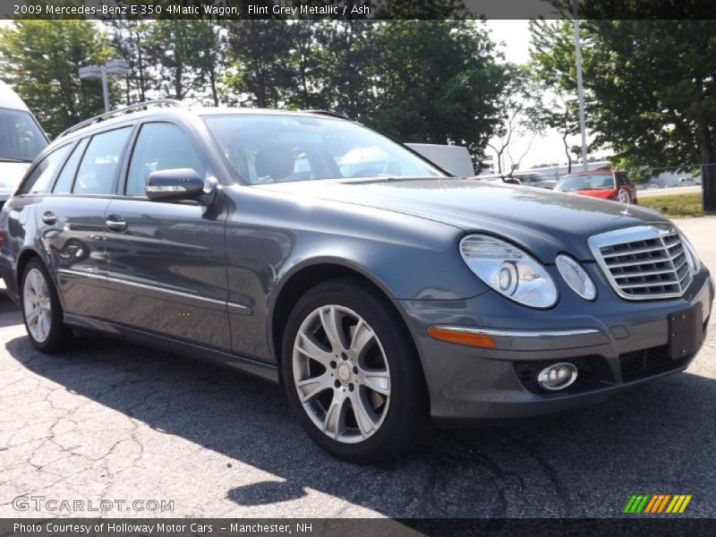 Flint Grey Metallic / Ash 2009 Mercedes-Benz E 350 4Matic Wagon