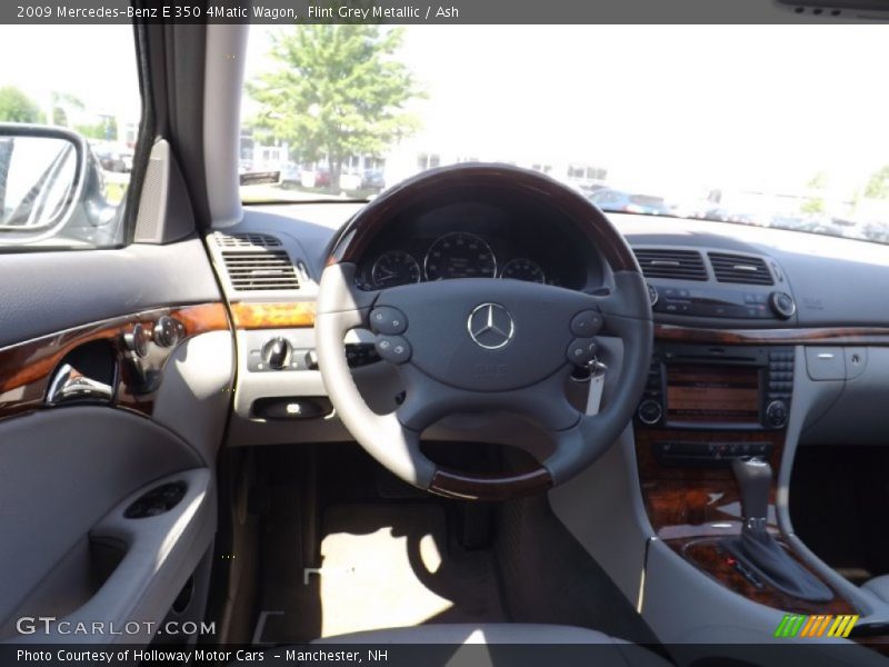 Flint Grey Metallic / Ash 2009 Mercedes-Benz E 350 4Matic Wagon