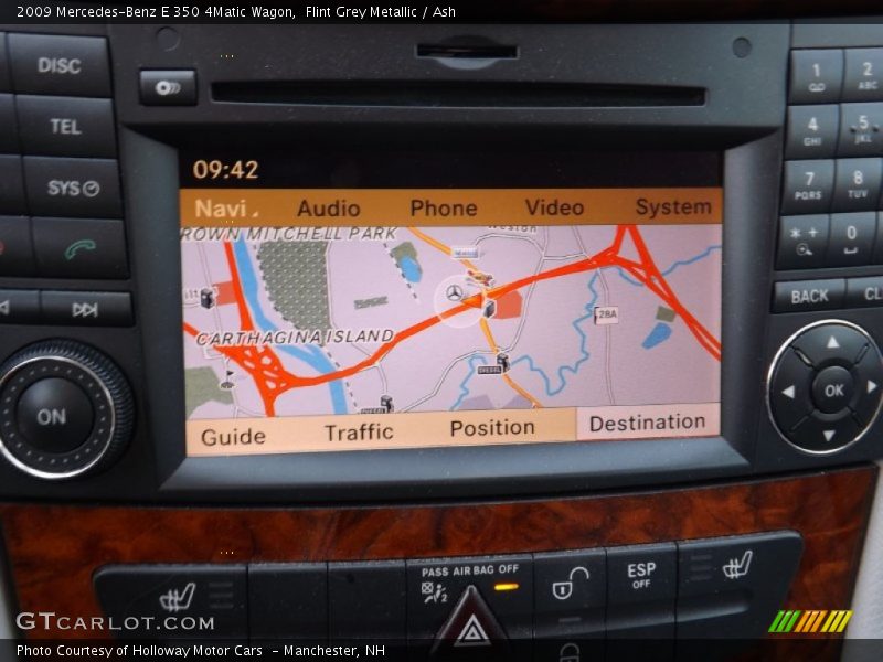 Flint Grey Metallic / Ash 2009 Mercedes-Benz E 350 4Matic Wagon