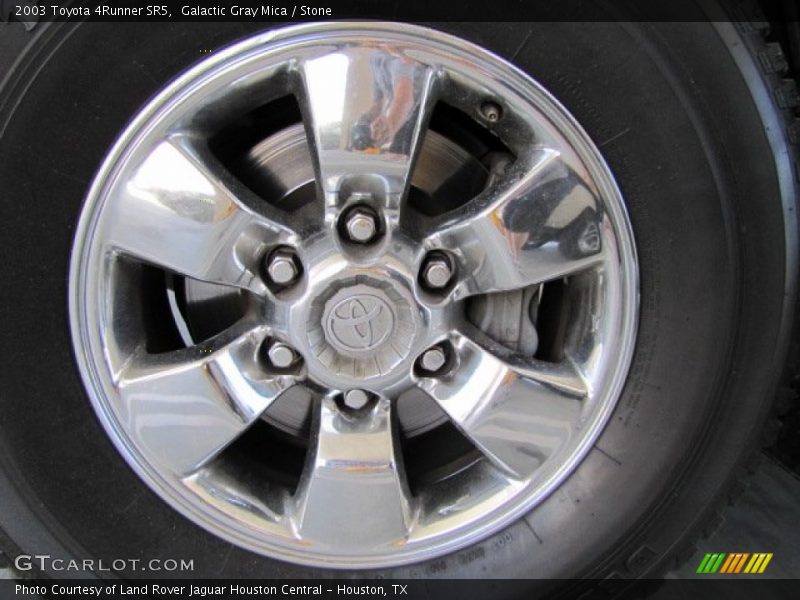 Galactic Gray Mica / Stone 2003 Toyota 4Runner SR5