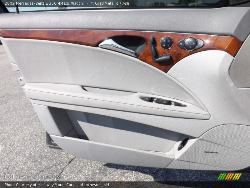 Flint Grey Metallic / Ash 2009 Mercedes-Benz E 350 4Matic Wagon