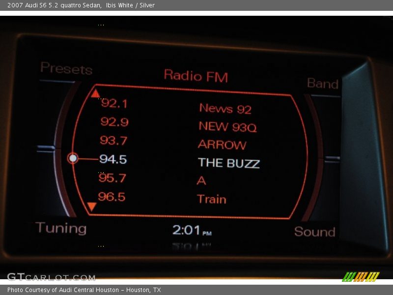 Ibis White / Silver 2007 Audi S6 5.2 quattro Sedan