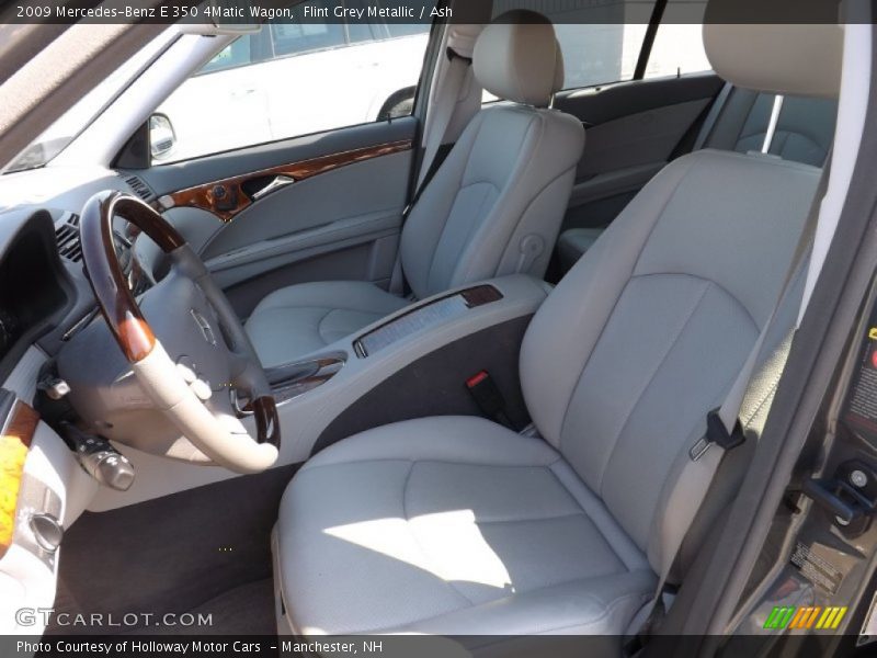 Flint Grey Metallic / Ash 2009 Mercedes-Benz E 350 4Matic Wagon