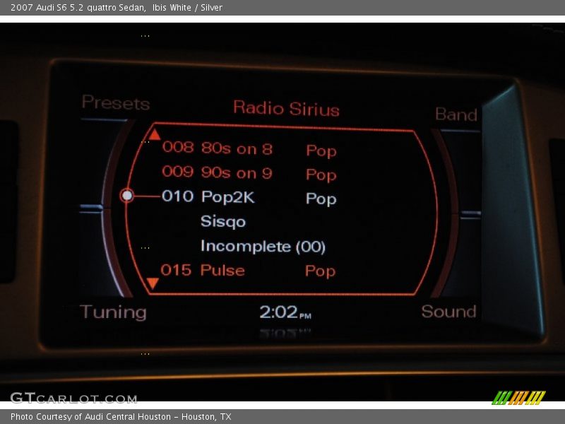 Ibis White / Silver 2007 Audi S6 5.2 quattro Sedan